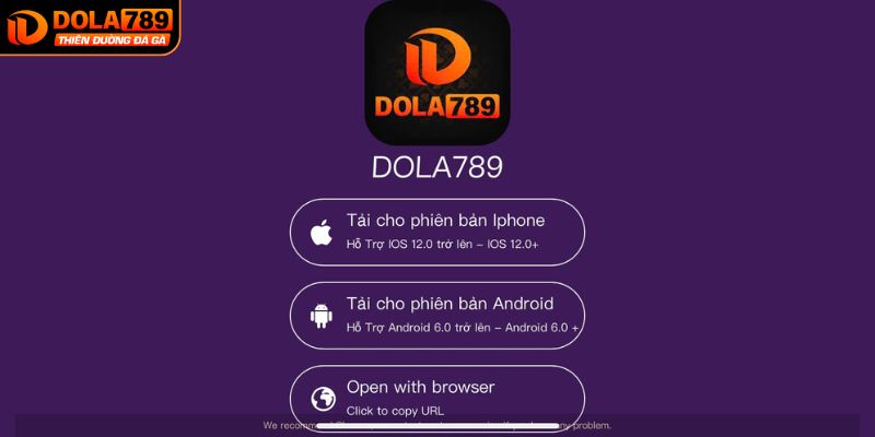 Cách tải app DOLA789 trên hệ điều hành iOS