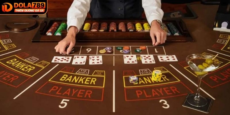 Game Baccarat không thể bỏ qua khi chơi tại DOLA789